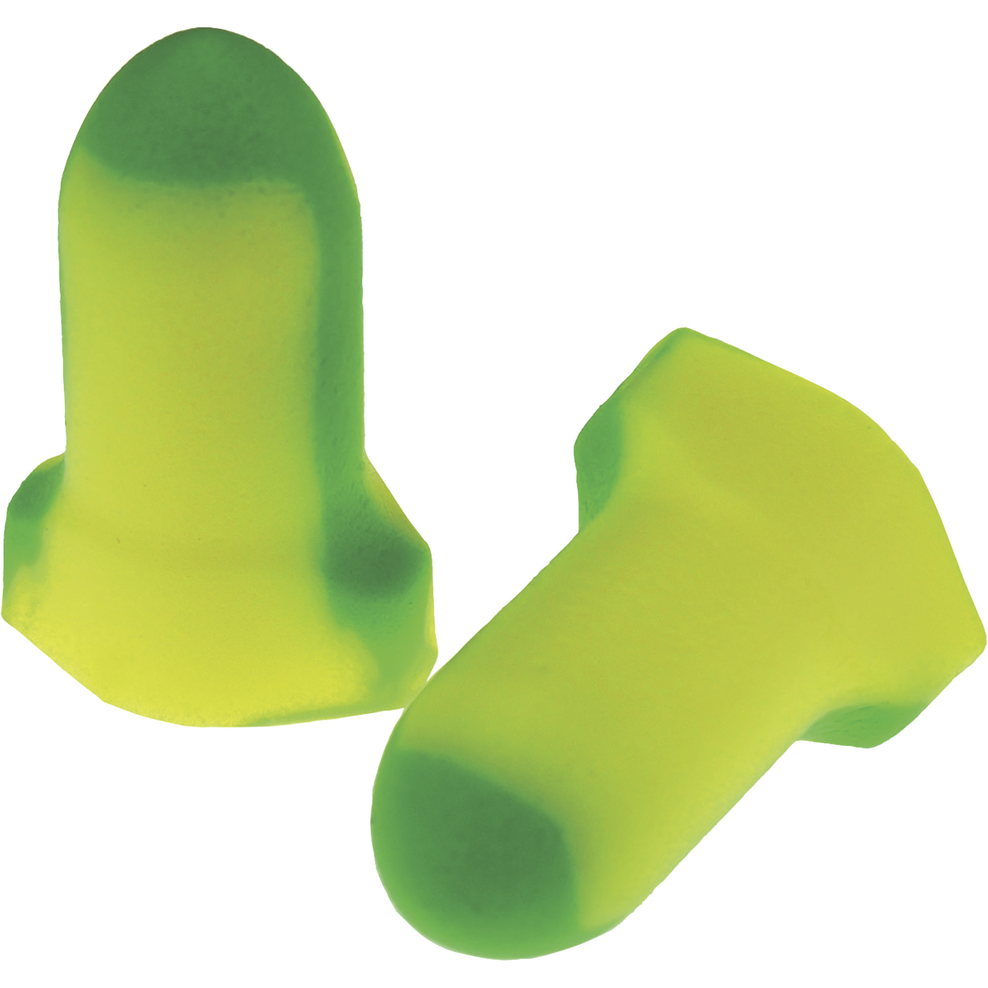 Radians Disposable Foam Earplugs, NRR 32dB, Yellow/Green, 50 Pairs, Model# FP34BG50